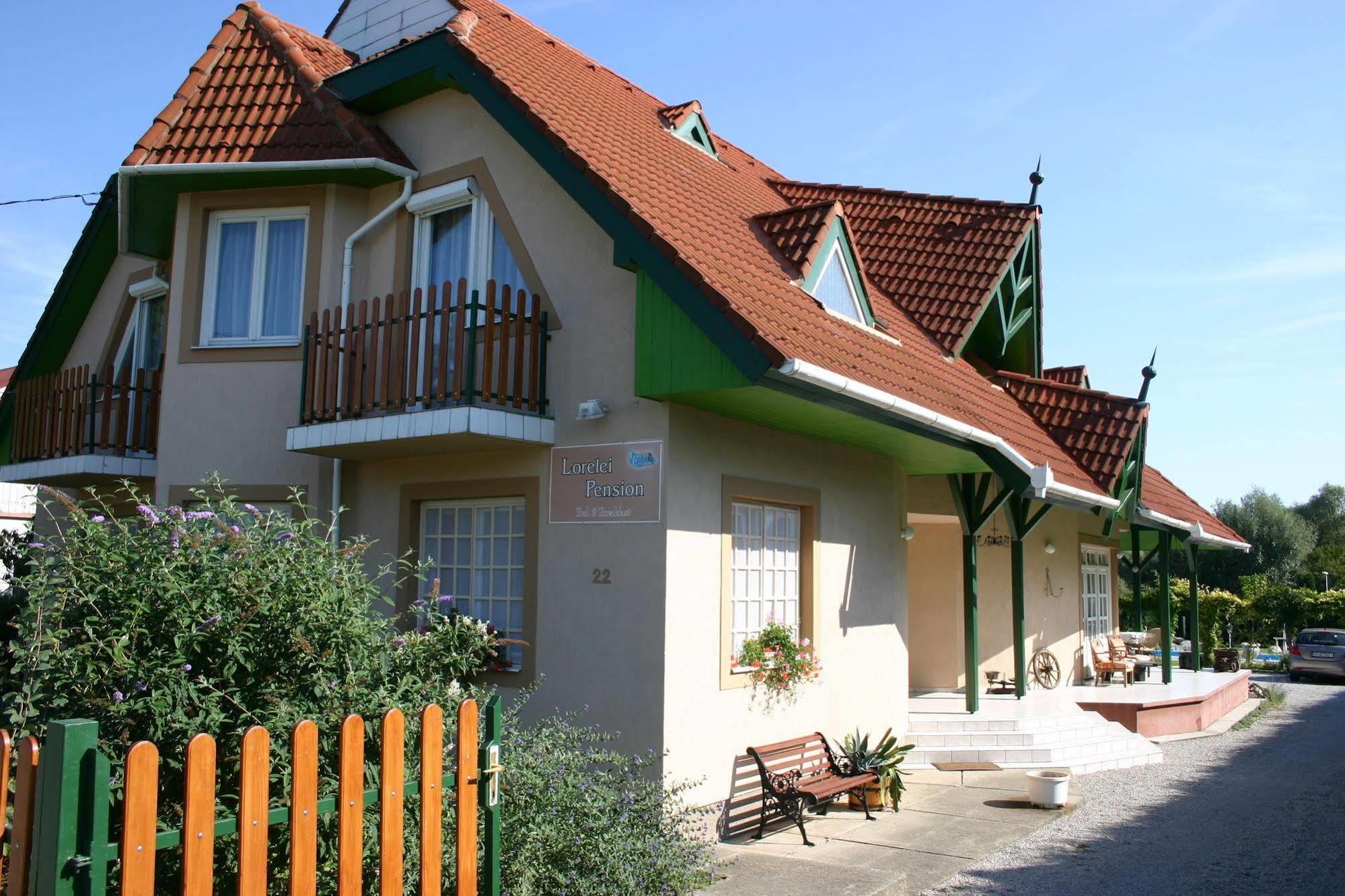 Lorelei Pension Adults Only Gyenesdiás Exteriér fotografie